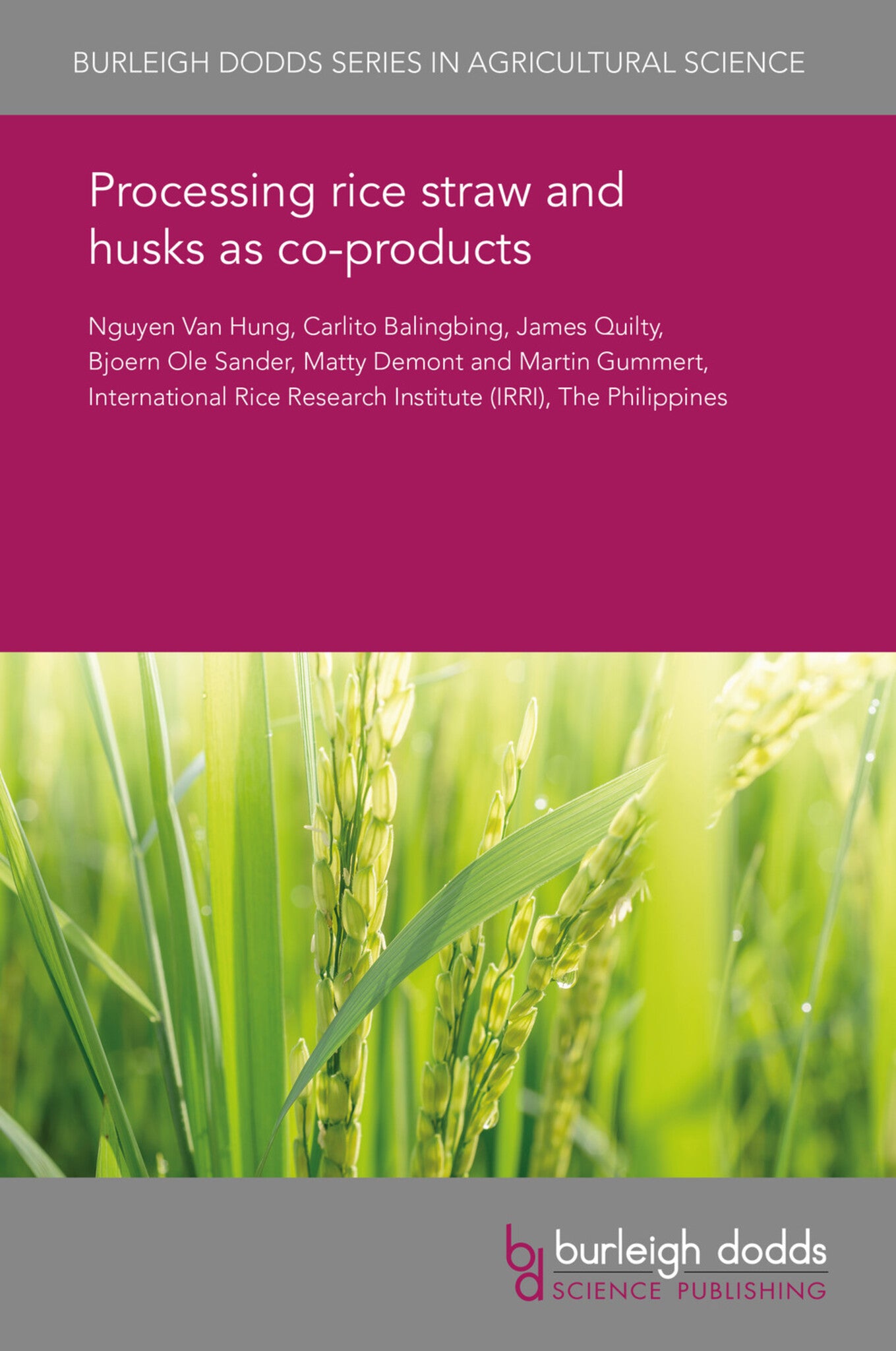 Cover image for Processing rice straw and husks as co-products ISBN 9781838792442